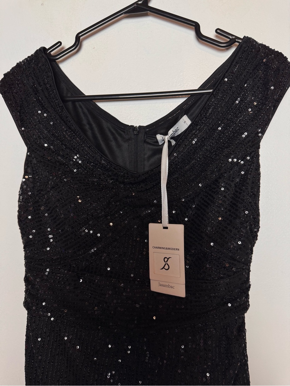 Brand new black sequin dress size-Small